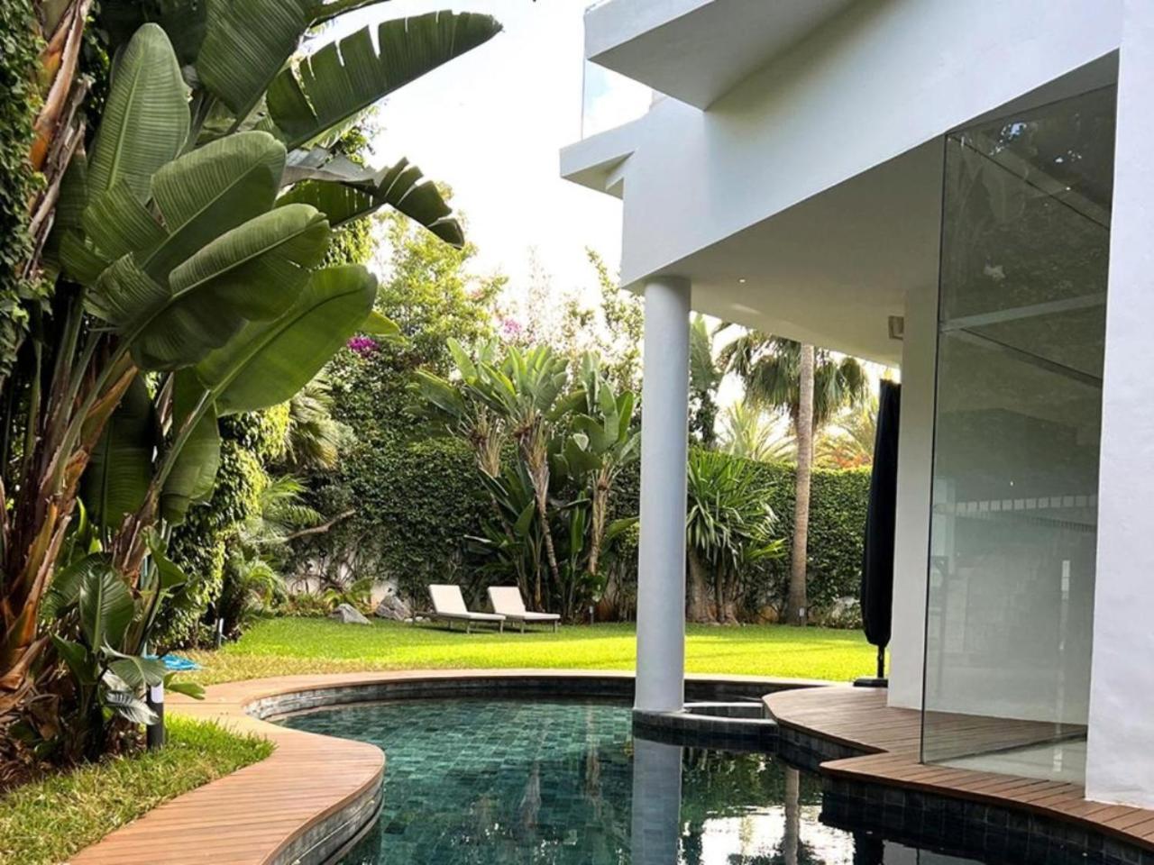 Villa De Luxe Avec Piscine Privee Au Coeur De Casablanca, Maroc 外观 照片